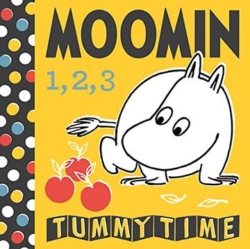 portada Moomin Baby: 123 Tummy Time Concertina Book (in English)