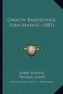 portada gwaith barddonol ioan madog (1881)