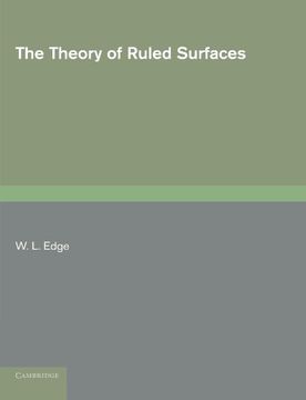 portada The Theory of Ruled Surfaces (en Inglés)