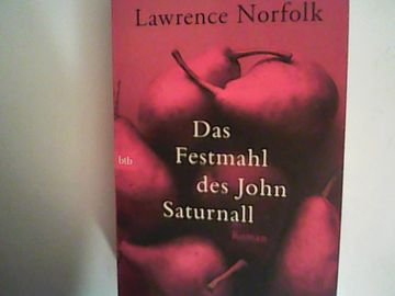 portada Das Festmahl des John Saturnall. Roman (in German)