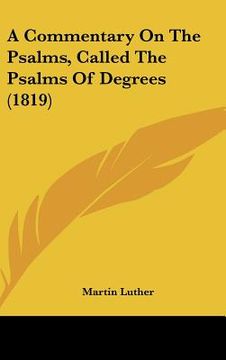 portada a commentary on the psalms, called the psalms of degrees (1819)