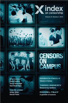 portada Censors on Campus (Index on Censorship) (en Inglés)