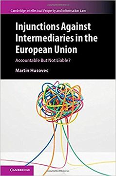 portada Injunctions Against Intermediaries in the European Union: Accountable But Not Liable? (Cambridge Intellectual Property and Information Law)