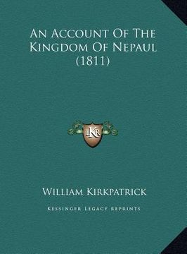 portada an account of the kingdom of nepaul (1811)