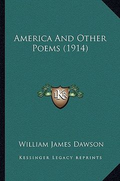 portada america and other poems (1914) (in English)
