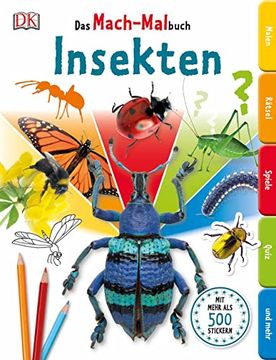portada Das Mach-Malbuch Insekten (en Alemán)