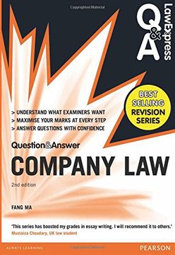 portada Law Express Question and Answer: Company law (Q&A Revision Guide) (Law Express Questions & Answers) (en Inglés)