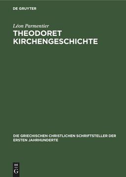 portada Theodoret Kirchengeschichte (en Alemán)