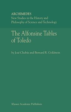 portada the alfonsine tables of toledo (in English)