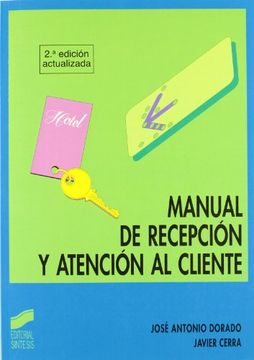 portada Manual de Recepcion y Atencion al Cliente (in Spanish)