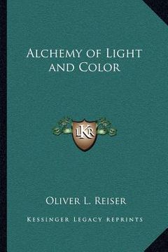 portada alchemy of light and color (en Inglés)