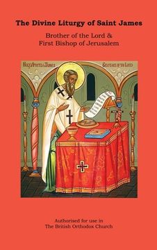portada The Divine Liturgy of Saint James (Hardback) (in English)
