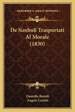portada De Simboli Trasportati Al Morale (1830) (en Italiano)
