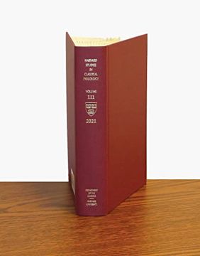 portada Harvard Studies in Classical Philology, Volume 111 (en Inglés)