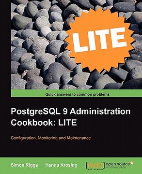 portada postgresql 9 administration cookbook lite: configuration, monitoring and maintenance (en Inglés)