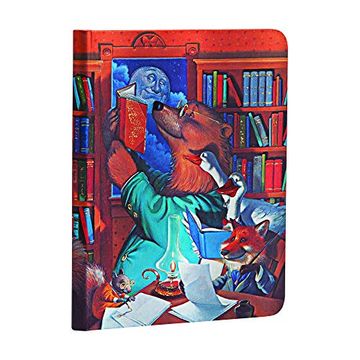 portada Paperblanks Hardcover Journals Cuentos Para Dormir | Liso | Midi (120 × 170 mm) (Merrymakers) (en Inglés)