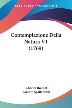 portada Contemplazione Della Natura V1 (1769) (en Italiano)
