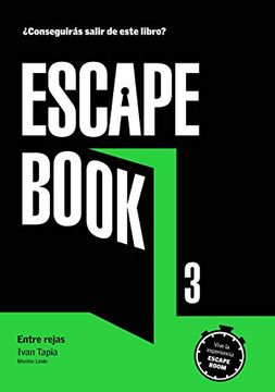 portada Escape Book 3: Entre Rejas (Ocio y Deportes)