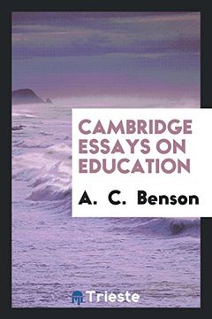 portada Cambridge Essays on Education 