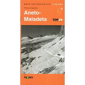 portada Aneto-Maladeta: Mapa Excursionista Pirineo Aragones E1: 25000