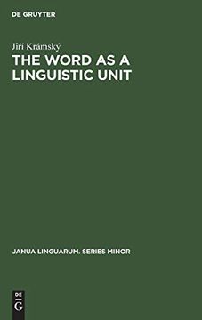portada The Word as a Linguistic Unit (Janua Linguarum. Series Minor) (en Inglés)