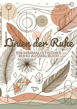 portada Linien der Ruhe: Ein minimalistisches Boho-Ausmalbuch (en Alemán)