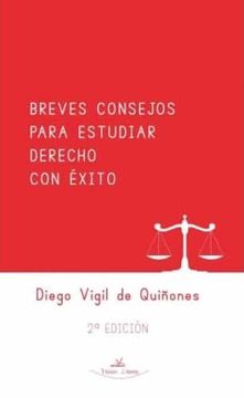 portada Breves Consejos Para Estudiar Derecho con Exito (en Españolespañol)