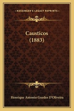 portada Causticos (1883) (in Portuguese)