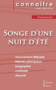portada Fiche de lecture Songe d'une nuit d'été de Shakespeare (Analyse littéraire de référence et résumé complet) (en Francés)