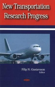 portada new transportation research progress (en Inglés)