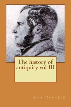 portada The history of antiquity vol III