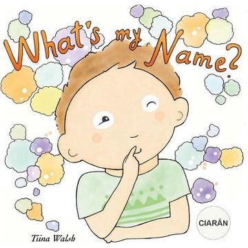 portada What's my name? CIARÁN (en Inglés)