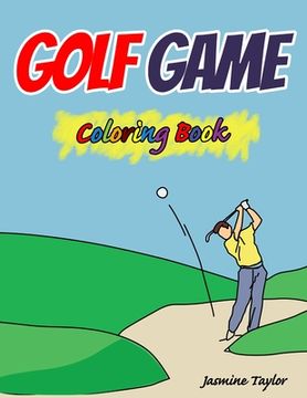 portada Golf Game Coloring Book (in English)