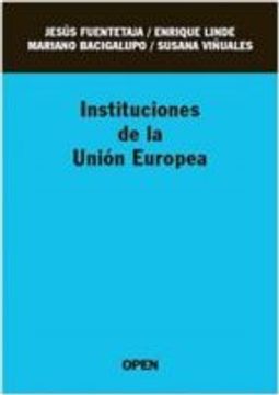 portada INSTITUCIONES DE LA UNION EUROPEA (En papel)
