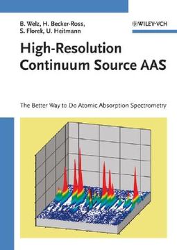 portada high-resolution continuum source aas: the better way to do atomic absorption spectrometry (en Inglés)