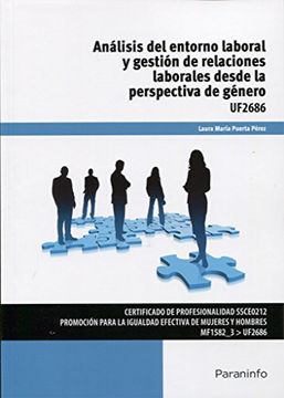 portada Análisis del Entorno Laboral y Gestión de Relaciones Laborales Desde la Perspectiva de Género (in Spanish)
