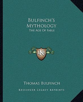 portada bulfinch's mythology: the age of fable