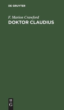 portada Doktor Claudius (German Edition) [Hardcover ] (en Alemán)
