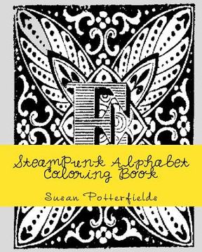 portada SteamPunk Alphabet Coloring Book (en Inglés)