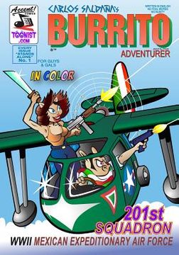 portada Burrito Adventurer 1: 201st Squadron - WWII Mexican Expeditionary Air Force (en Inglés)