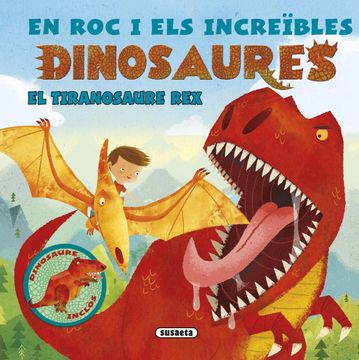 portada El Tiranosaure rex (en roc i els Dinosaures)