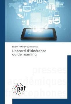 portada L'accord d'itinérance ou de roaming (Omn.Pres.Franc.) (French Edition)