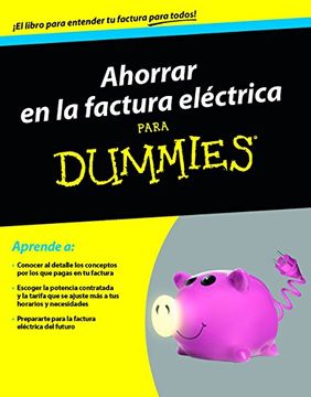 portada La factura eléctrica para Dummies (in Spanish)