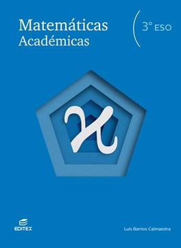 portada Matemáticas Académicas 3º eso (Secundaria)