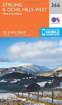 portada Stirling and Ochil Hills West (OS Explorer Active Map)