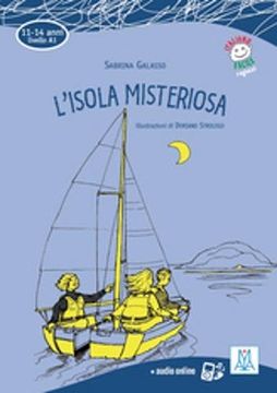 portada Italiano Facile per Ragazzi: L'isola Misteriosa + Audio Online 