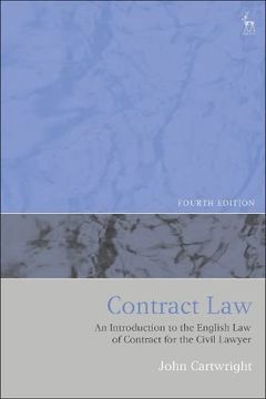 portada Contract Law: An Introduction to the English Law of Contract for the Civil Lawyer (en Inglés)