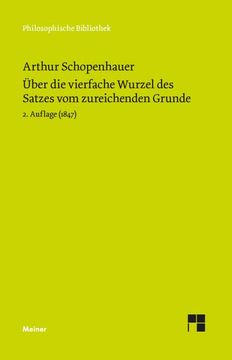 portada Über die Vierfache Wurzel des Satzes vom Zureichenden Grunde (in German)