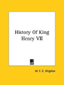 portada history of king henry vii (en Inglés)