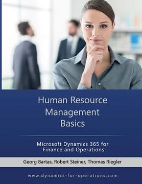 portada HRM Human Resource Management Basics: Microsoft Dynamics 365 for Finance and Operations (en Inglés)
